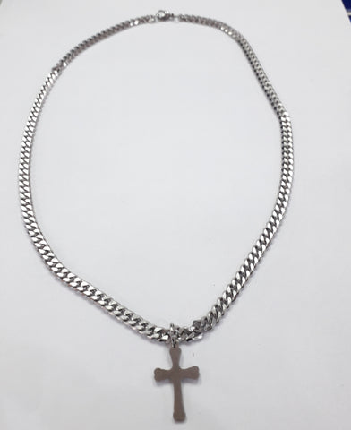 Stainless Steel Cross Necklace